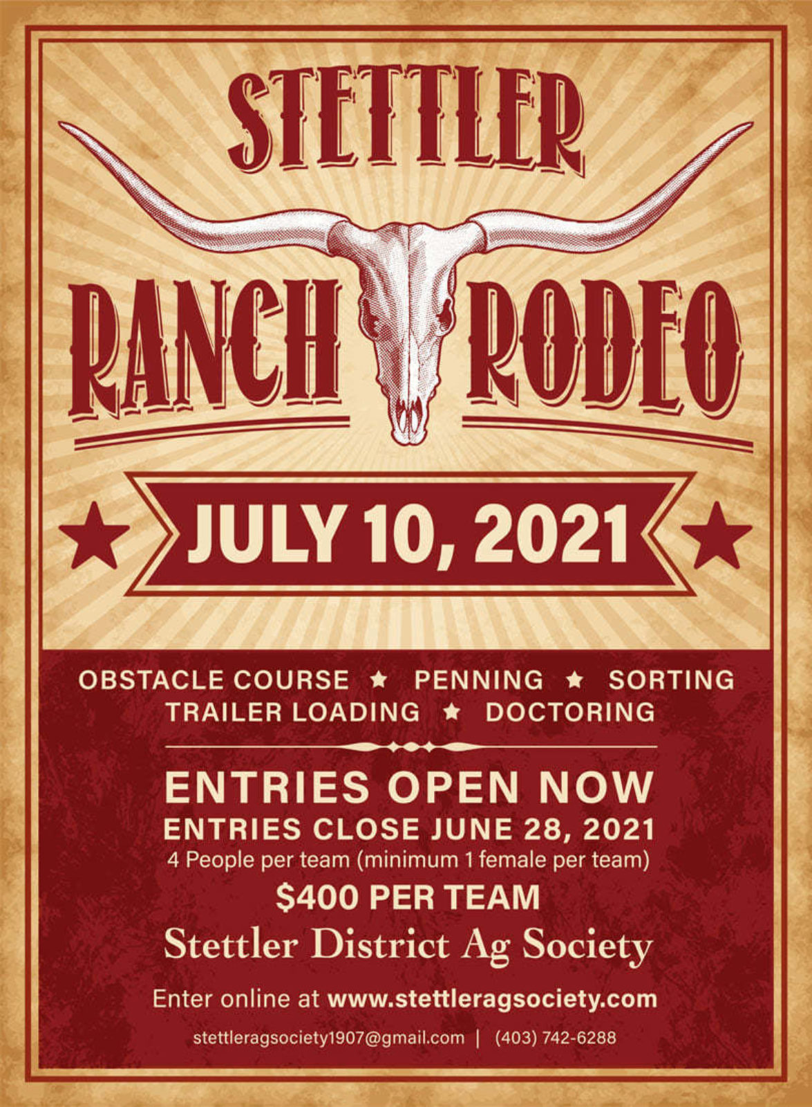 Stettler ranch rodeo