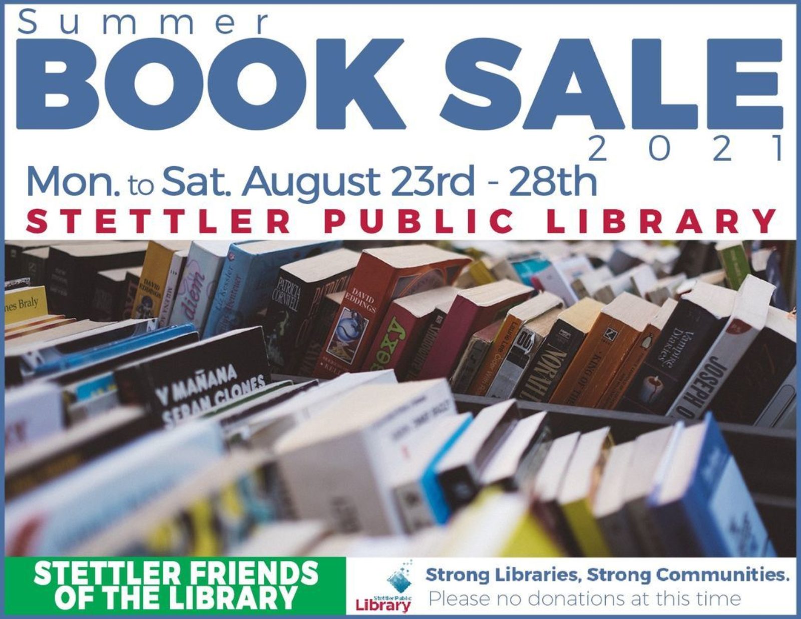 Library book sale
