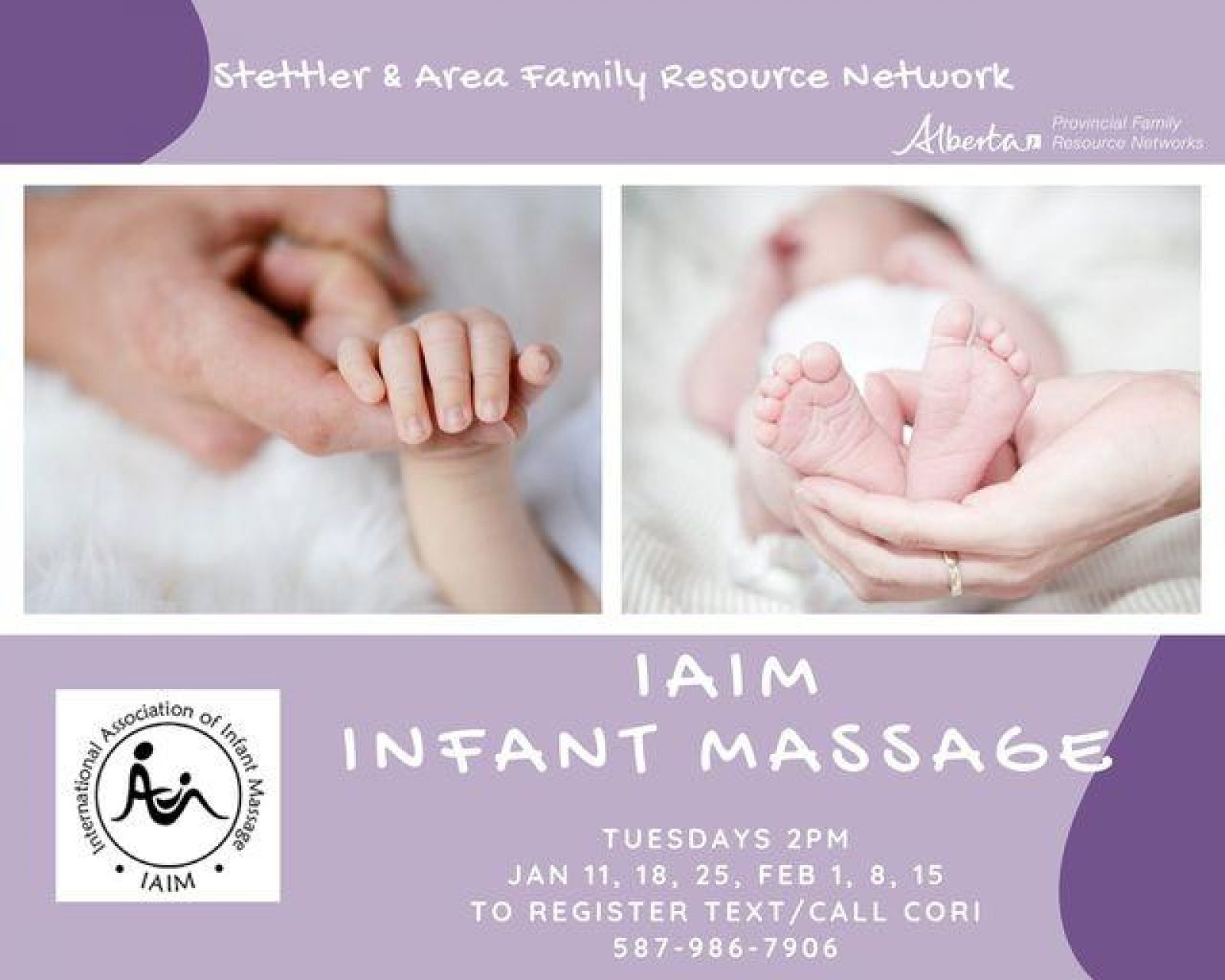 Infant massage jan feb