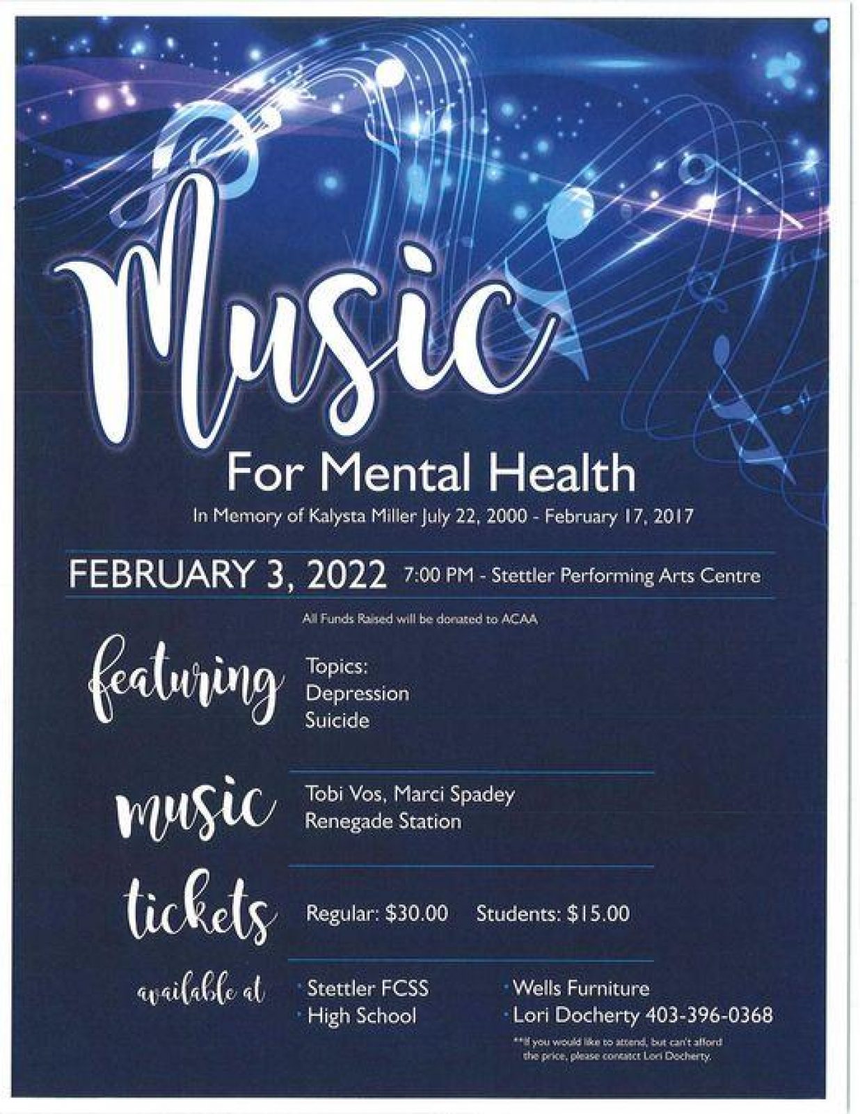 Music for mental health
