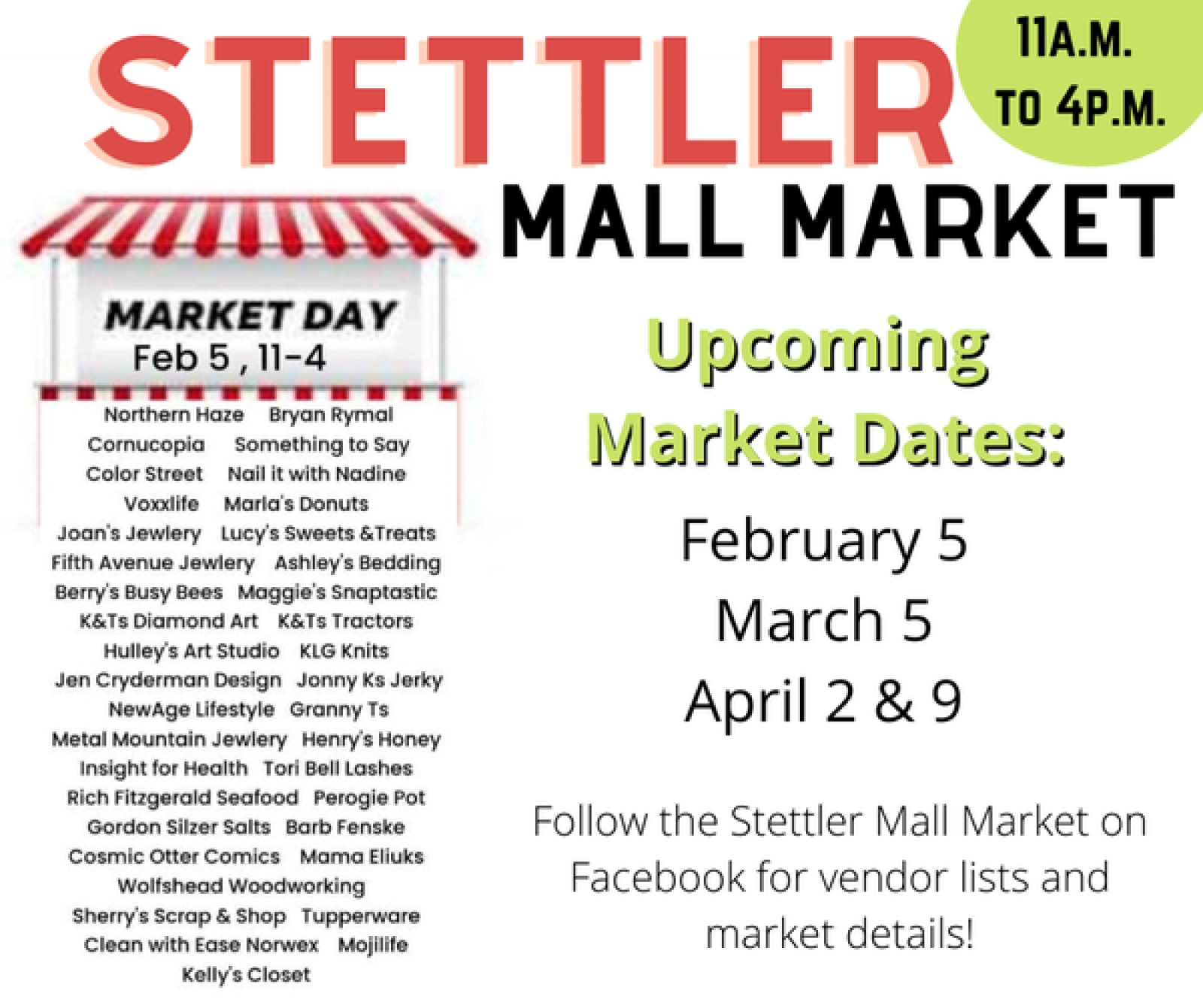 Stettler mall market