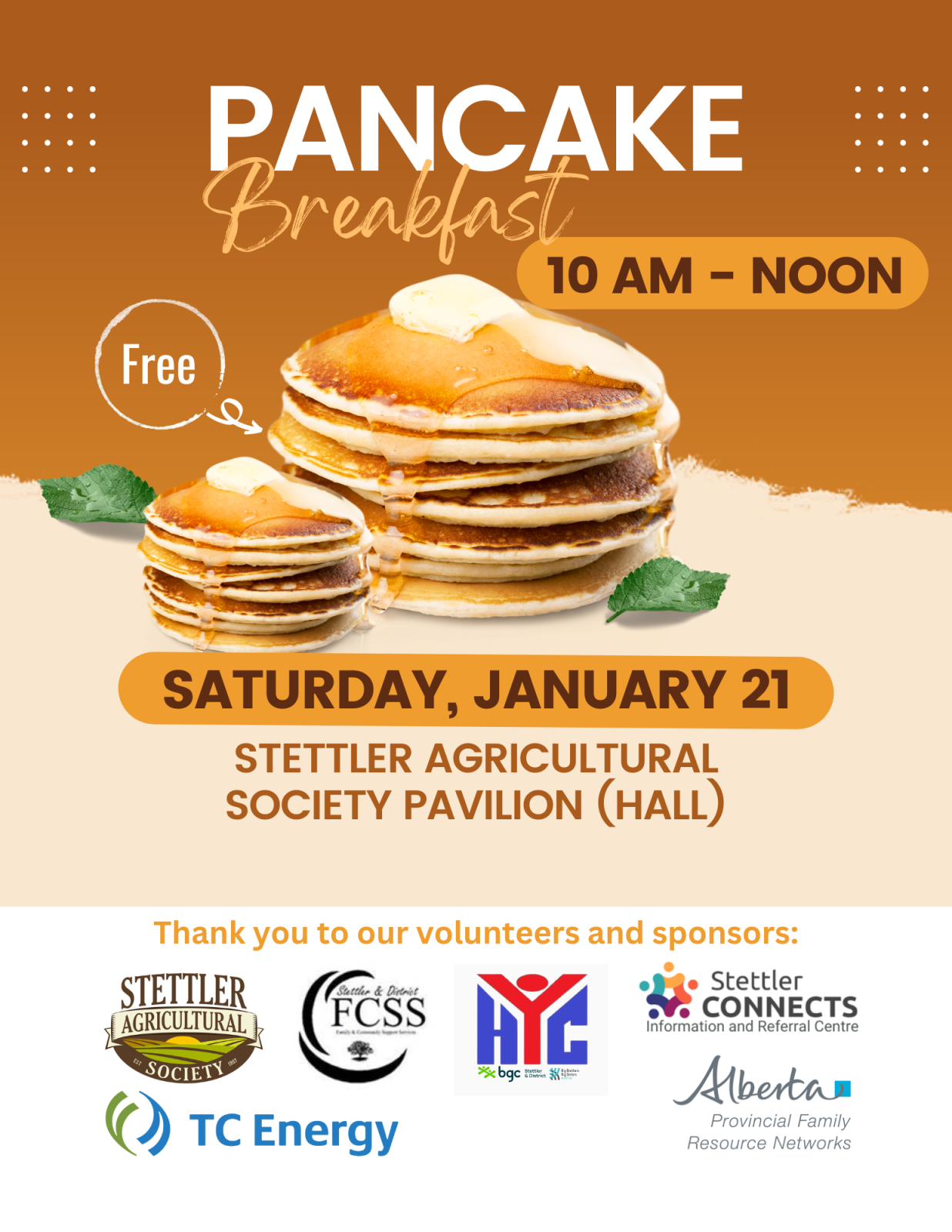 Pancake Breakfast Flyer 1