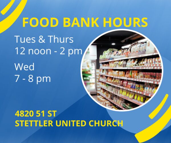 Food Bank Hours Facebook Post