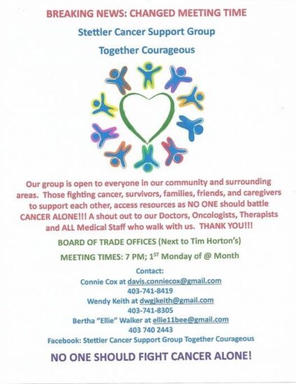 Stettler cancer support group